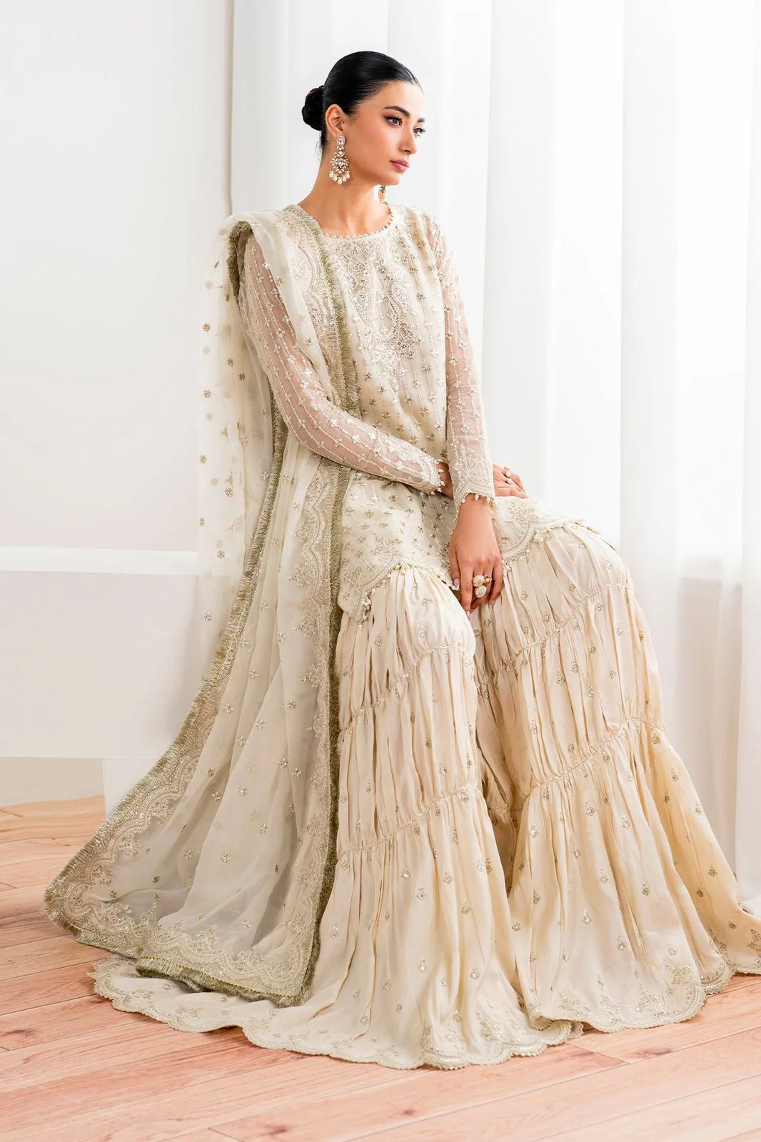 Baroque Formal Chiffon Dress