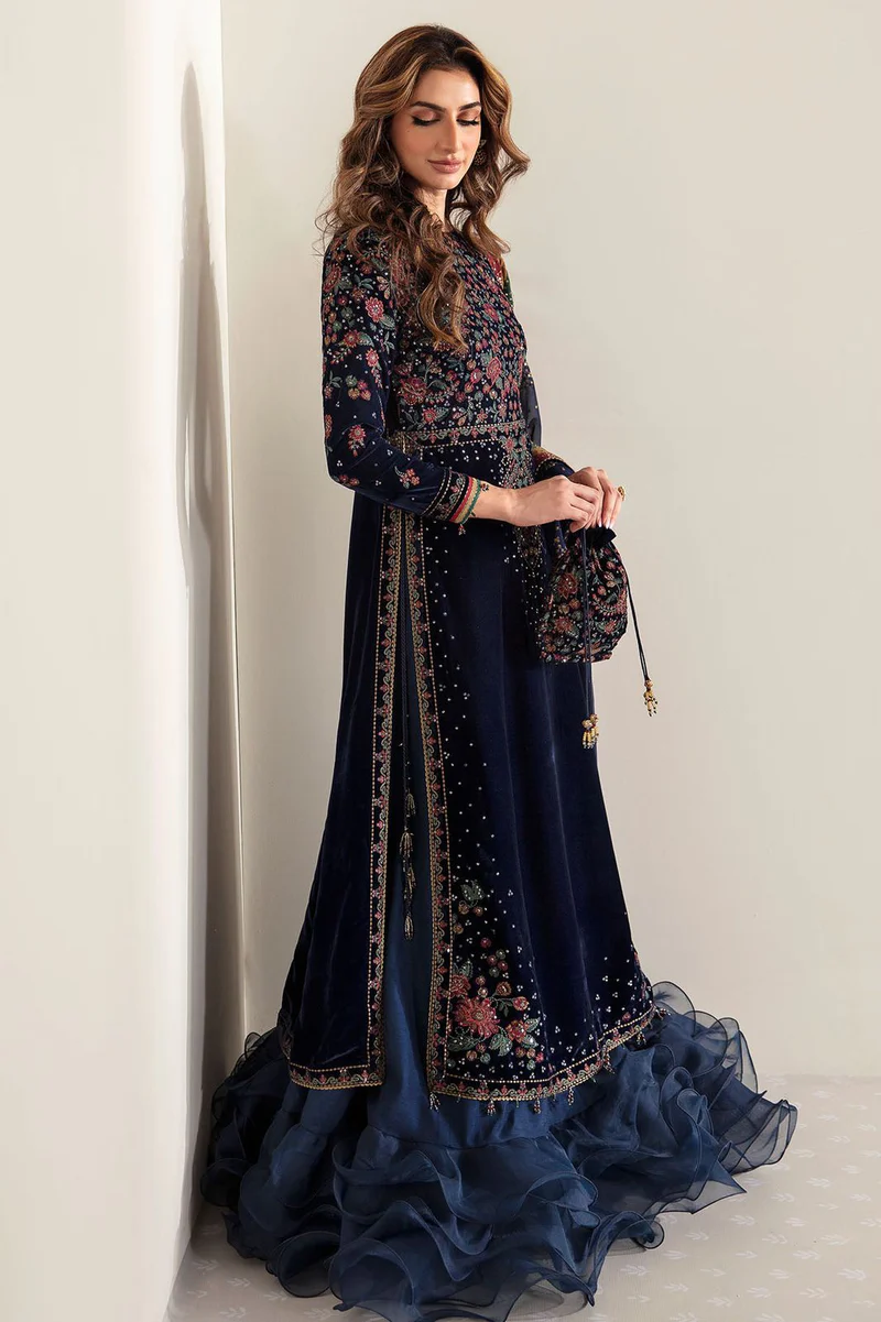 Jazmin - Embroidered Velvet 24 - Design